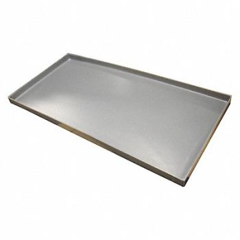 GRAINGER APPROVED Lid Gray Polyethylene 49 1/4 in, 9DWU4