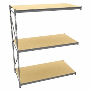 TENNSCO Bulk Strg Rack AddOn 48inx120inx96in, 9E247