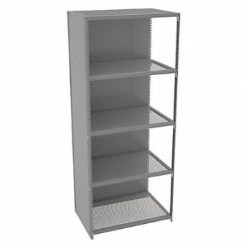 TENNSCO Metal Shlvng Cap 700 lb 24inx84inx36in, 9EF68