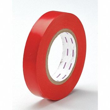 GRAINGER APPROVED Floor Tape Red 1 inx180 ft Roll, 8A382