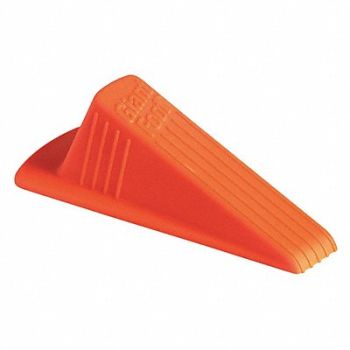 GIANT FOOT Door Wedge XL Orange 6-3/4 L, 9EVL1