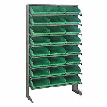 QUANTUM STORAGE SYSTEMS E1548 Pick Rack 12inx60inx36in Green, 9EYN9