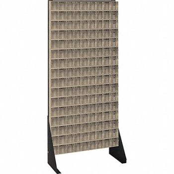 QUANTUM STORAGE SYSTEMS Bin Storage Rack Powder Coated 52 in, 9F135