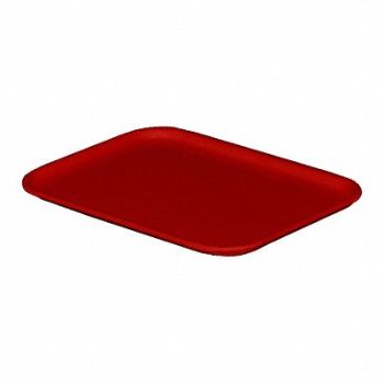 MOLDED FIBERGLASS E9331 Lid Red FiberglassReinfComp 6 1/8 in, 9F175