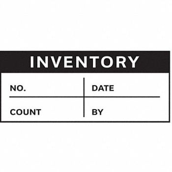 STRANCO INC Inspection Label English Inventory PK350, 9F705