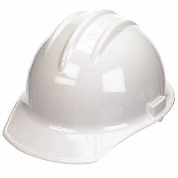 BULLARD E5090 Hard Hat Type 1 Class E Ratchet White, 9FGT3