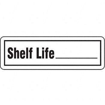 HARRIS INDUSTRIES Label 7/8in x 2.875in Paper PK500, 9FJ14