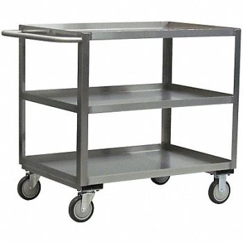 JAMCO Utility Cart SS 54 Lx25 W 1200 lb Cap., 271G79