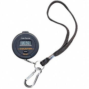 CONTROL COMPANY Digital Counter Key Chain 1-7/8 in., 9GGF0
