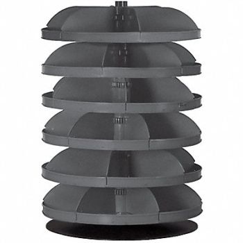DURHAM MFG Rvlvng Strg Bn 12x5 3/4x14 1/2in Flat, 9GH68