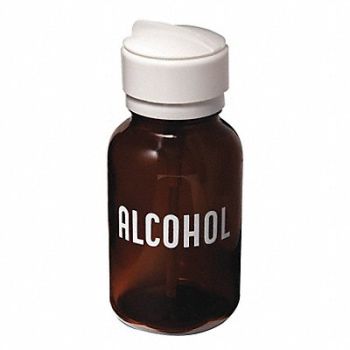 SCS Dispensing Alcohol Bottle 236.6mL Wide, 9GJ17