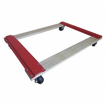 GRAINGER APPROVED Movers Dolly 1000lb 36x24x4-3/8 In., 9GKA3