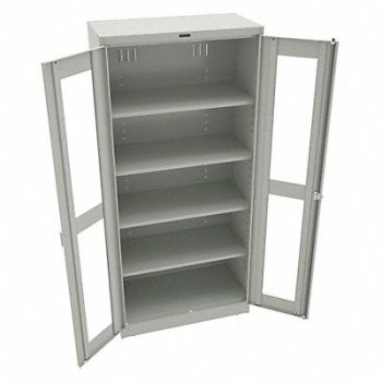 TENNSCO Storage Cabinet 78 x36 x18 LtGry 4Shlv, 9GL97
