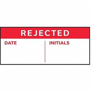 STRANCO INC Inspection Label English Quality PK225, 8PFA0