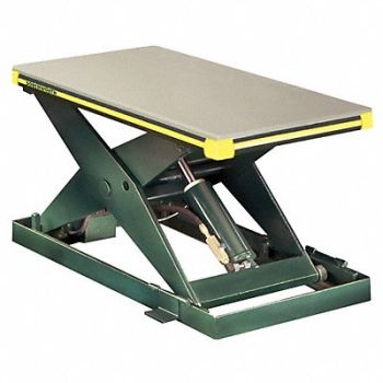 SOUTHWORTH Scissor Lift Table 2000 lb 115V 1 Phase, 9HUL6