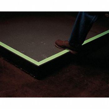 GRAINGER APPROVED Floor Tape White 2 inx60 ft Roll, 9HX59