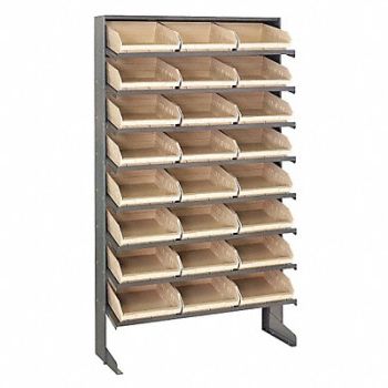 QUANTUM STORAGE SYSTEMS E1548 Pick Rack 12inx60inx36in Ivory, 9J507