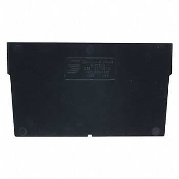 QUANTUM STORAGE SYSTEMS Divider 8 3/8 in Black 50 PK50, 9J732