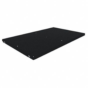 TENNSCO Extra Shelf Black 1pk 48in x 24in, 9JE94
