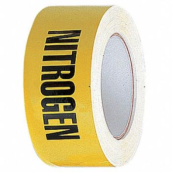 HARRIS INDUSTRIES Pipe Marker Nitrogen 2 in W, 9JXP2