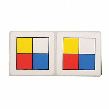 STRANCO INC NFR Label Vinyl PK100, 9JZG4