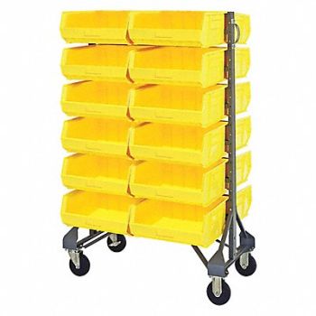 QUANTUM STORAGE SYSTEMS F1605 MoBinRailRk (24)7inx14 3/4inx16 1/2in, 9KCH8