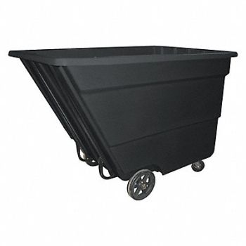 GRAINGER APPROVED Tilt Truck Medium-Duty 2-1/4 cu yd Black, 9KCJ3