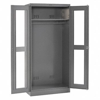 TENNSCO Storage Cabinet 78 x36 x24 MdGry 1Shlv, 8TRT2