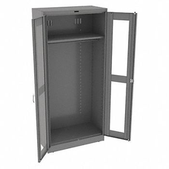 TENNSCO Storage Cabinet 78 x36 x18 MdGry 1Shlv, 9KCZ6