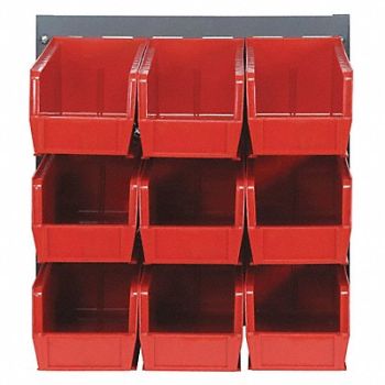 QUANTUM STORAGE SYSTEMS Louvrd Bnch Rk 1/4x20x18in LdCap 175lb, 9KEM5