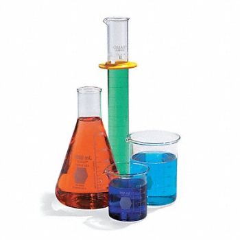 KIMBLE Graduated Cylinder 250mL Glass Clr PK12, 38VJ48