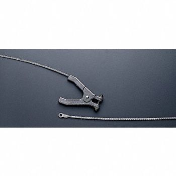 GRAINGER APPROVED Grounding Wire Hand Clp Terminal 5ft, 9WLK1