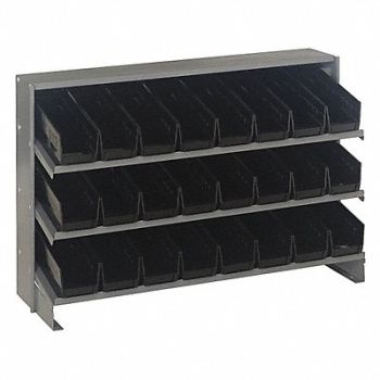 QUANTUM STORAGE SYSTEMS E1540 Bench Pick Rack 12x21x36in Black, 9LAJ9