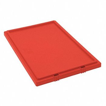 QUANTUM STORAGE SYSTEMS E1891 Lid Red Polyethylene 20 7/8 in, 9LC15
