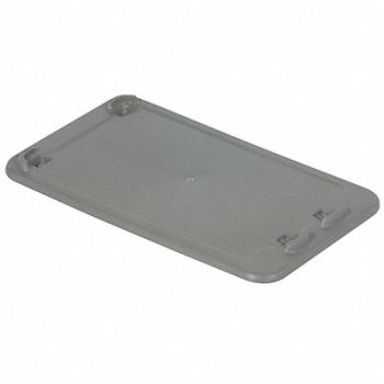 LEWISBINS Lid Gray Polypropylene 24.3 in, 9LD71