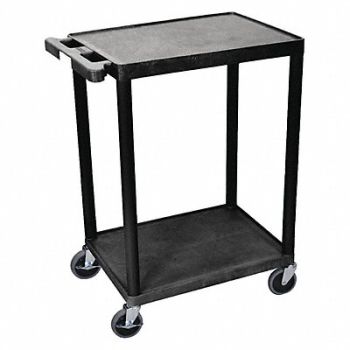 GRAINGER APPROVED Utility Cart 300 lb Load Cap. PE, 9LDN5