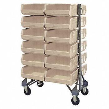 QUANTUM STORAGE SYSTEMS F1605 MoBinRailRk (24)7inx14 3/4inx16 1/2in, 9LEX7