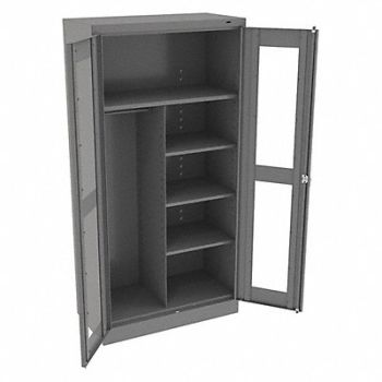 TENNSCO Storage Cabinet 72 x36 x18 MdGry 5Shlv, 9LJ26