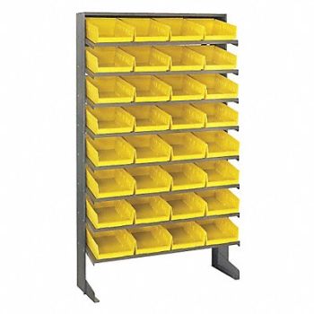 QUANTUM STORAGE SYSTEMS E1547 Pick Rack 12inx60inx36in Yellow, 9LJC2