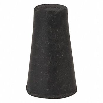 GRAINGER APPROVED Stopper 19mm Black PK170, 9LK55