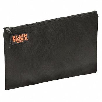 KLEIN TOOLS Contractor s Zipper Portfolio Bag 17x12, 9LLA7