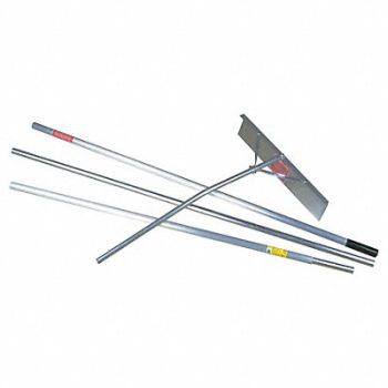 SEYMOUR MIDWEST RAKE Snow Roof Rake Aluminum Blade 24 W, 9M608
