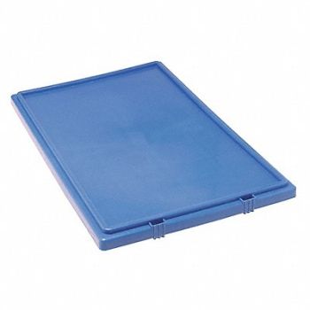 QUANTUM STORAGE SYSTEMS E1892 Lid Blue Polyethylene 26 5/8 in, 9MA24