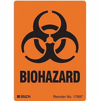 BRADY DOT Handling Label Waste 2-7/8 W PK500, 9ME12