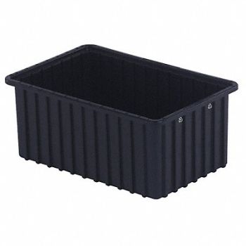 LEWISBINS Divider Box Black TPE 18, 9MEW7