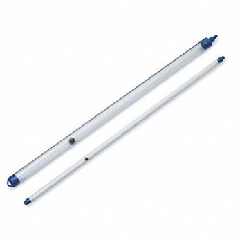 ECOBAILER Disposable Bailer 1027mL Clear PVC PK24, 8DA81