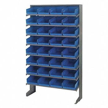QUANTUM STORAGE SYSTEMS E1547 Pick Rack 12inx60inx36in Blue, 9MHF2
