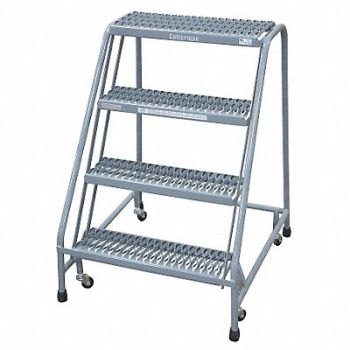 COTTERMAN Rolling Ladder Welded Platform 40In H, 9NKH9