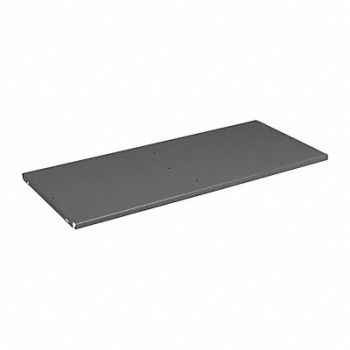 TENNSCO Shelf 36 in W x 24 in D Gray, 9NLT7