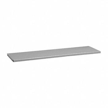 TENNSCO Shelf Width 34-1/2 In Grey, 9NNL4